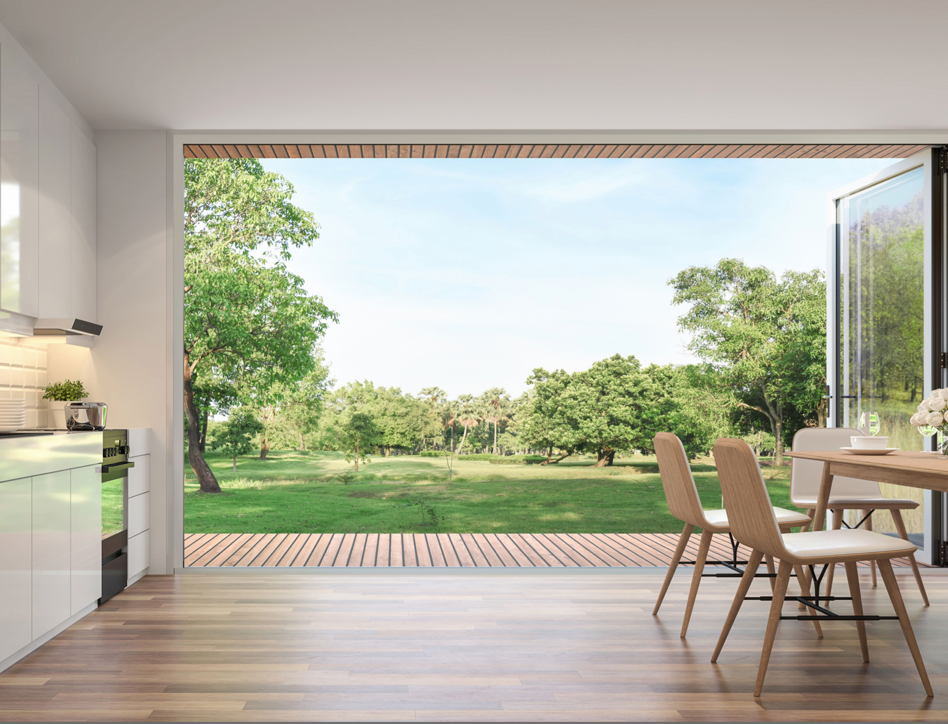 Main Image of a Bifolding Door available at Project Doors