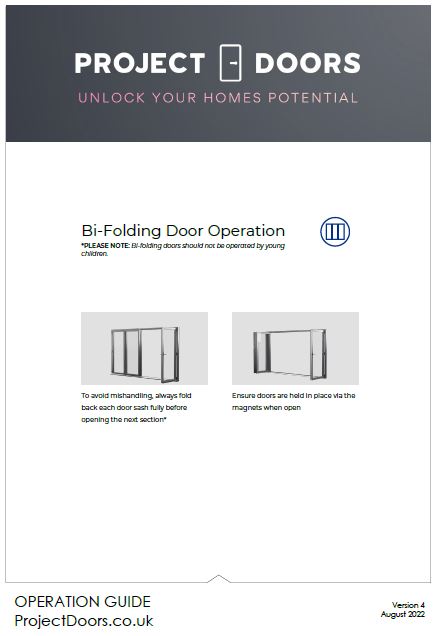 Image thumbnail of project doors operation guides front page