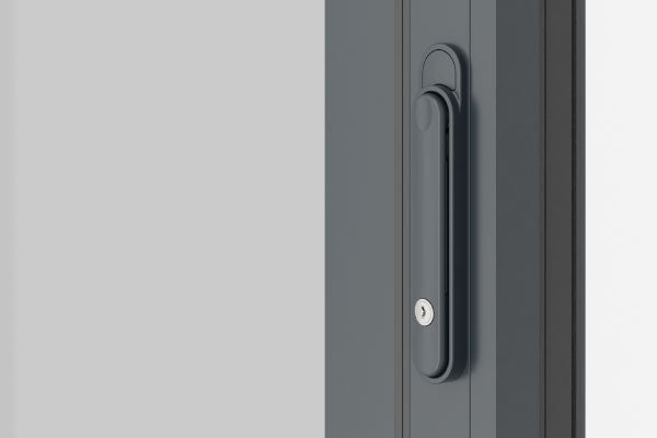 Image of the secondary bifold handle in black